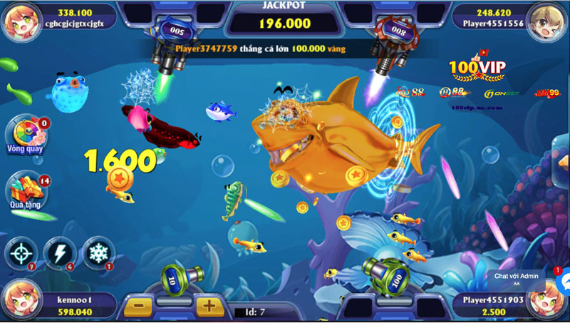 Điểm Khác Biệt Nổi Bật Của Fishing War 100Vip